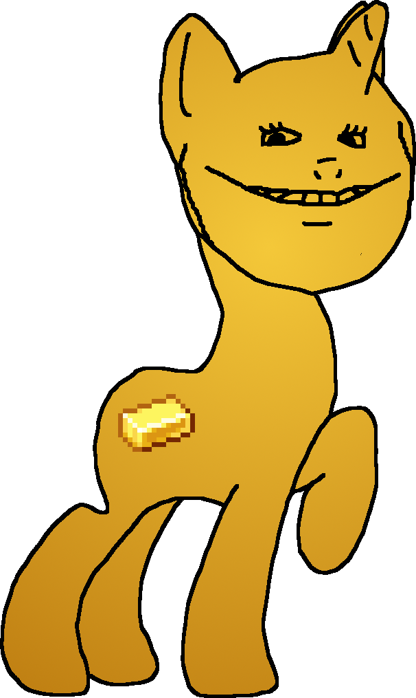 gold pony as promised