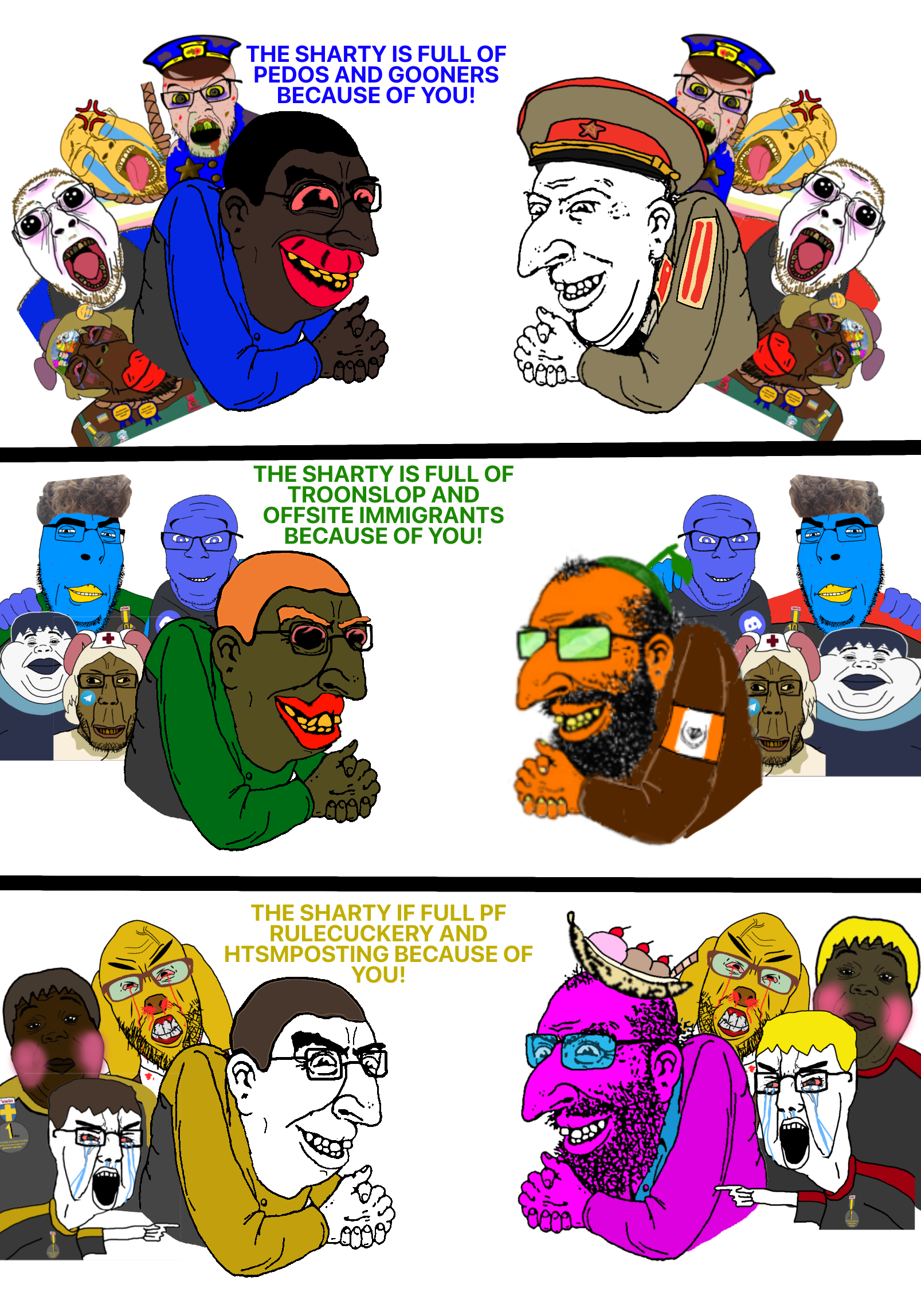 Every splinter becomes the very admin they swore to destroy