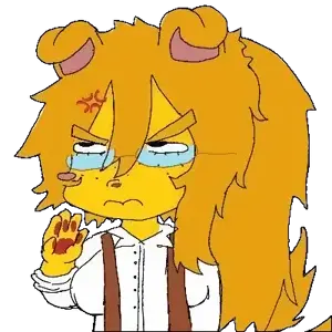 femjanny, angry, animal, brown glasses, closed mouth, dog, dog ear, ear, female, front view