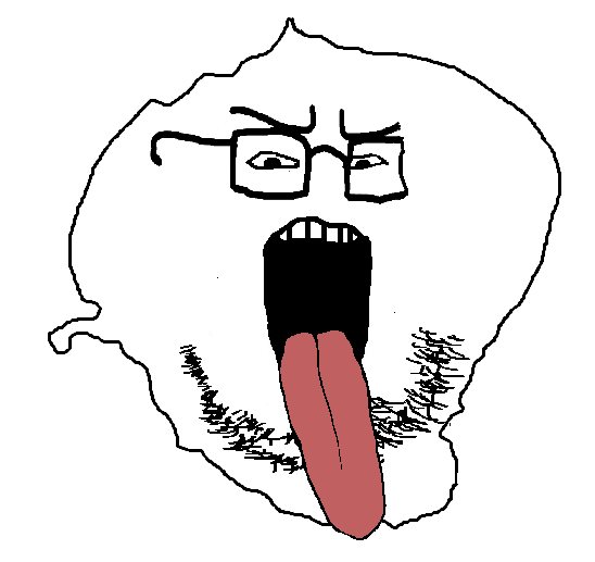 gapejak, markiplier soyjak, soyak, spedjak, unknown, fusionjaks, 1soyjak, angry, black eyes, front view