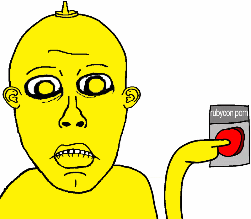 feraljak, vlodson, condiment, vlodcreep, animated, button, clenched teeth, condiment, ear, half open mouth