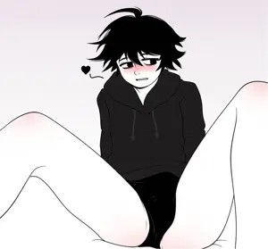 twinkjak, wojak, black hair, blush, boner, brimmiest comments section☣️☣️☣️ do not enter☣️☣️☣️, brimstone, bulge, coal, fail