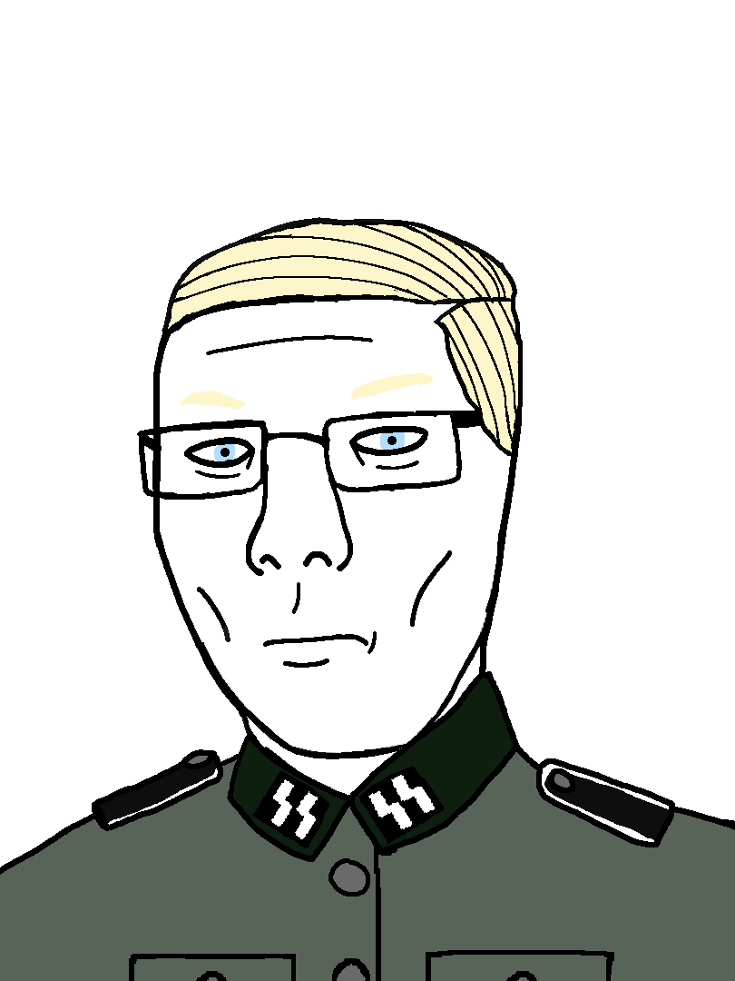 chudjak, kuzjak, chuzjak, aryan, aryan soyjaks, 1soyjak, a10 eyes, blonde hair, blue eyes, bushy eyebrows