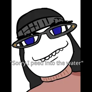soyniqua, soytan, gapejak, wholesome soyjak, foidjaks, animated, black background, black skin, blm logo, blue eyes