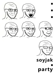soyjak dot party OC poster.png
