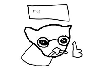 lolkek cat, 1soyjak, bald, black eyes, full body, glasses, hand, looking at you, no beard, open eyes