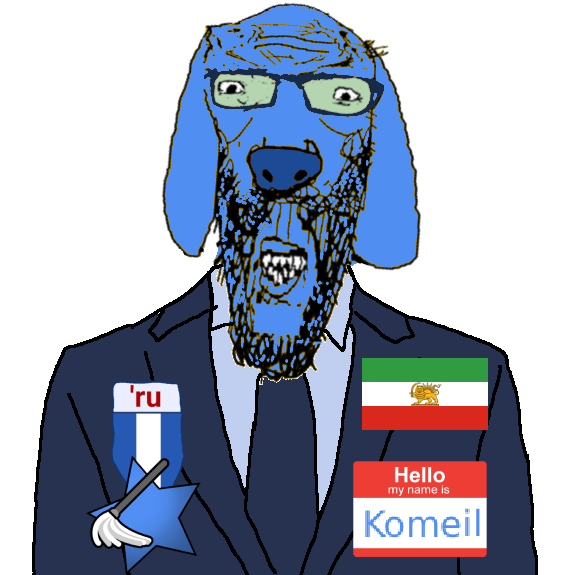 I dunno why but based on his username he looks like he's built for being global moderator. Why do mods just have names like that? Like "Komeil" sounds so much like a mod name. Somebaldi promote this…