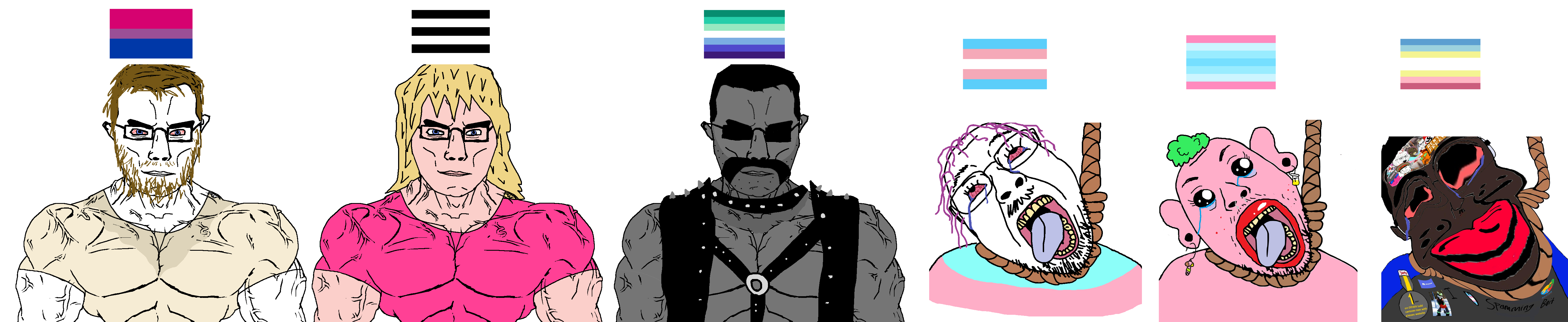gigachad, bernd, chudjak, chudjak front, muscular chud, patrick, coomerjak, jartycuck, ack, black skin