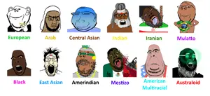 bernd, chudjak, cobson, fatjak, feraljak, gapejak, impish soyak ears, markiplier soyjak, blobson, hornyson