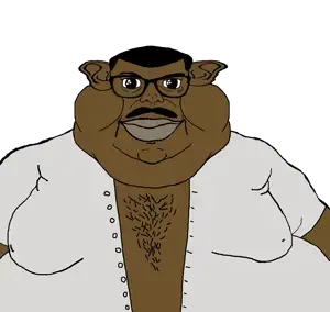 brandon, meximutt, branigger, black hair, brown skin, chest hair, ear, fat, gray shirt, gynaecomastia