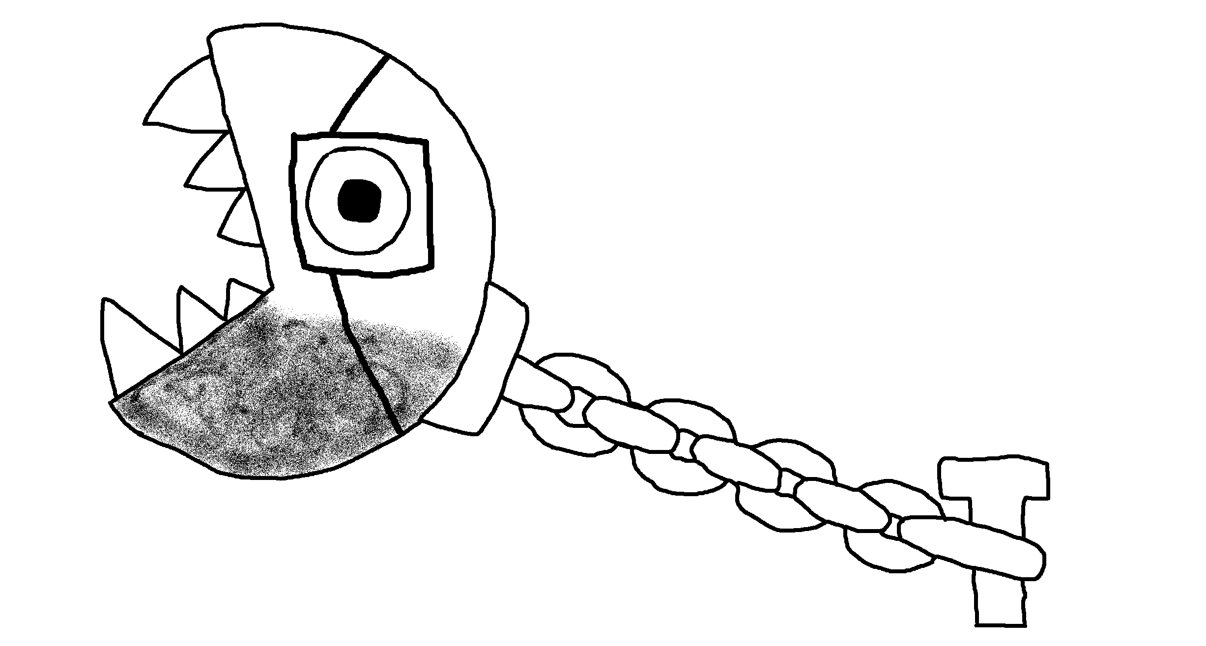 chain chomp, chompson, unknown, useful soys, 1soyjak, animal, bald, chain, dog, dog ear