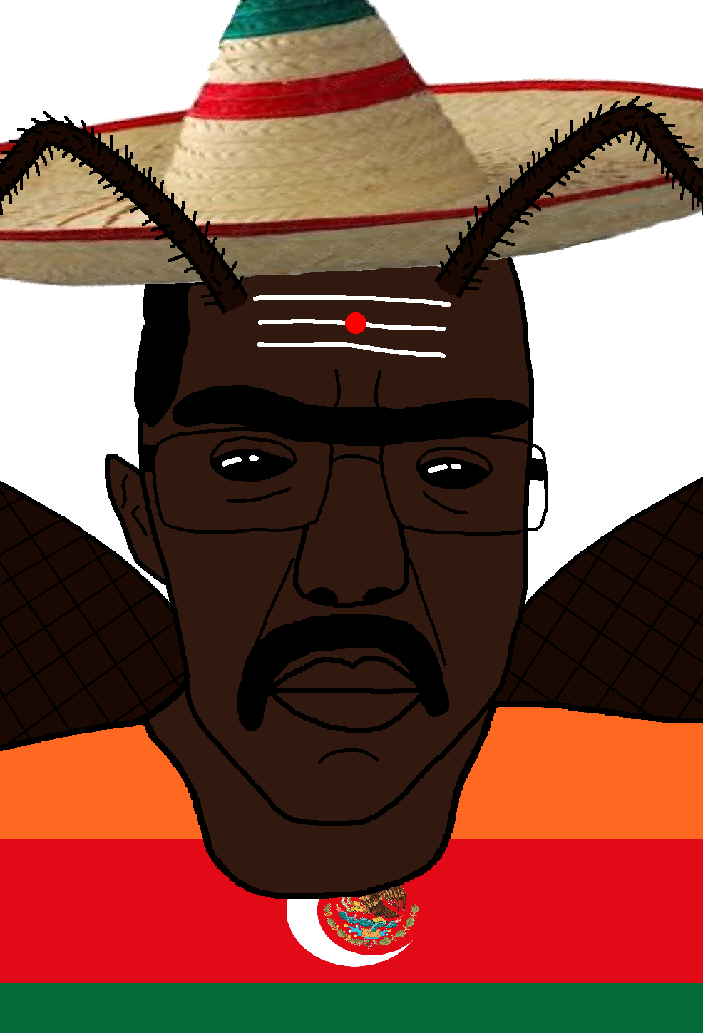 chudjak, patrick, 1soyjak, abomination, animal, antenna, antennae, beaner, big lips, bindi