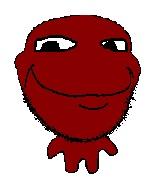 feraljak, impish soyak ears, fun sized feraljak, henry, fun sized namefags, 1soyjak, bald, black eyes, closed mouth, colored skin