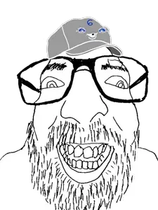Israeli soyjak with vlodson admin 6 hat.png