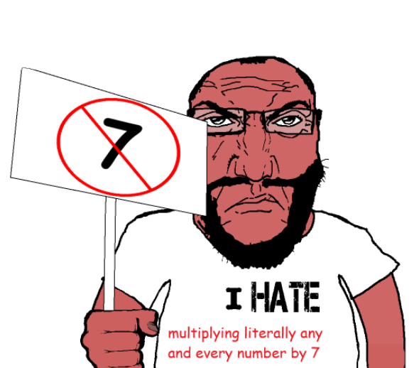 markiplier soyjak, science lover, punisher face, 1soyjak, 7, anger, angry, anti 7, beard, closed mouth