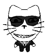 feraljak, markiplier soyjak, fun sized feraljak, neutralplier, pliermeowjak, fun sized namefags, bald, black eyes, clothes, front view