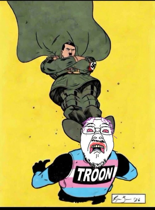 bernd, troonjak, 1soyjak, adolf hitler, beard, black eyes, black hair, boot, boots, buff