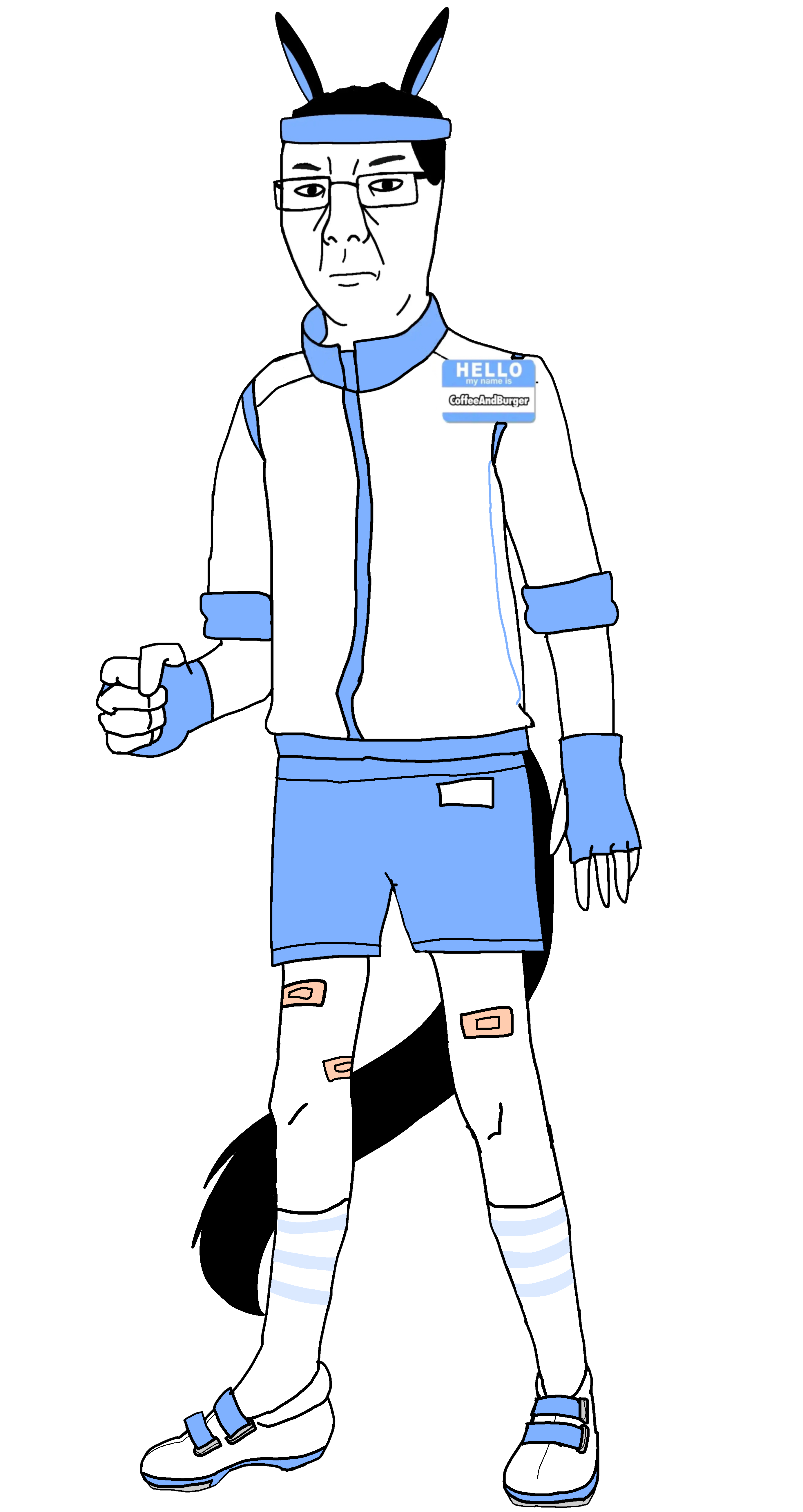 Funny soysona design I made. Pretend he's a real namefag.