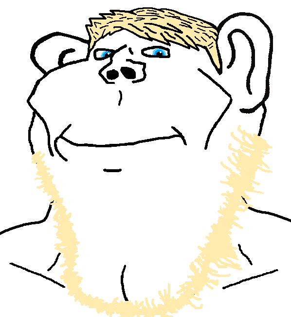 impish soyak ears, impish ameriaryan, impish amerimutt, impish aryan ears, aryan, a10 eyes, animated, balding, black hair, blonde hair