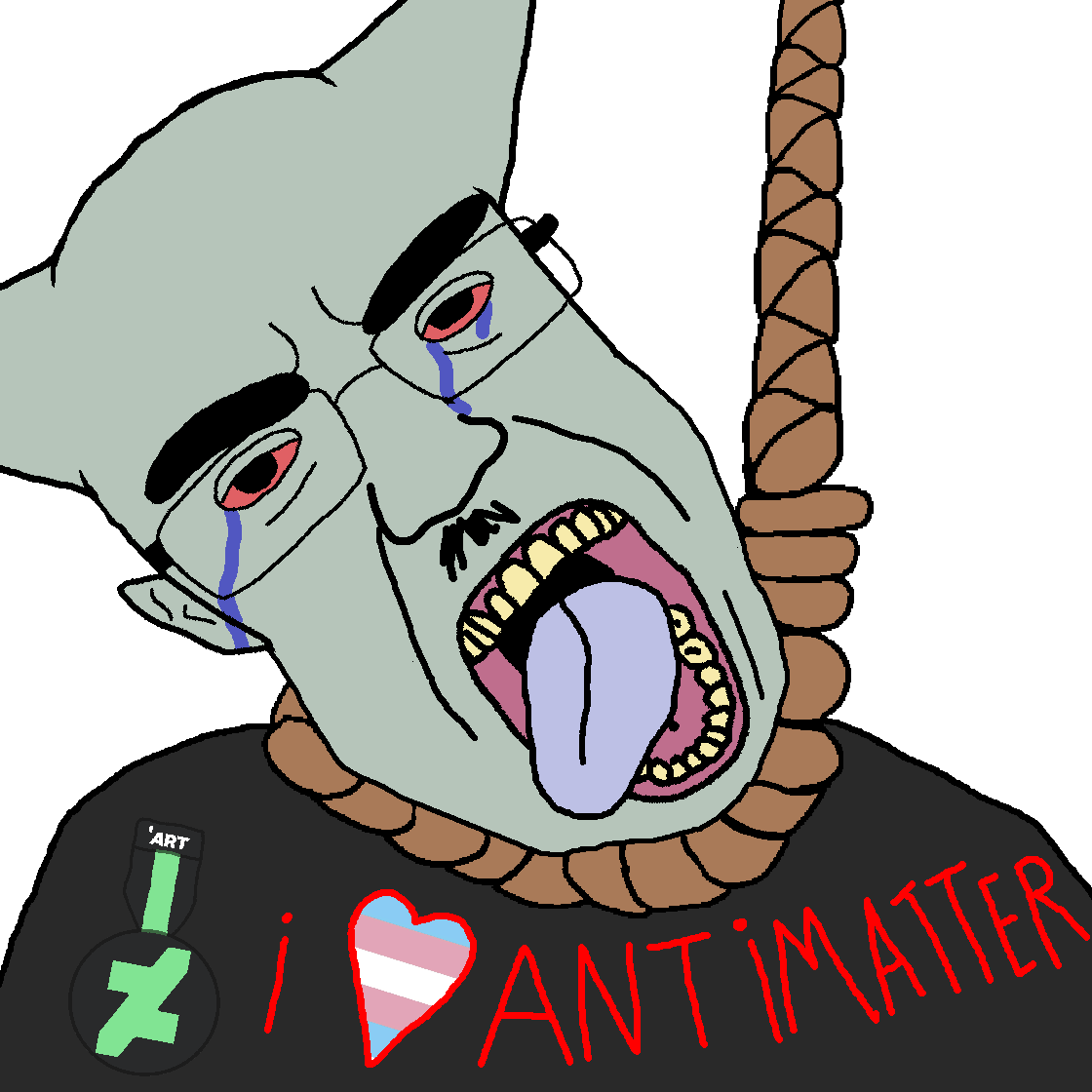 chudjak, patrick, ack, ack!, antimatter, award, badge, blue tongue, deviantard, deviantart