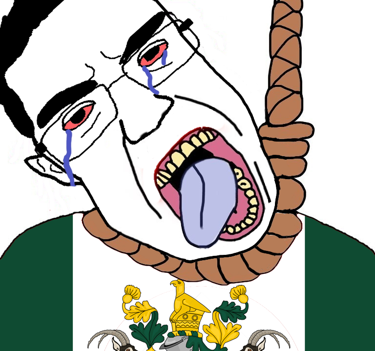chudjak, chudjak front, bloodshot eyes, clothes, crying, flag, glasses, hair, hanging, looking at you
