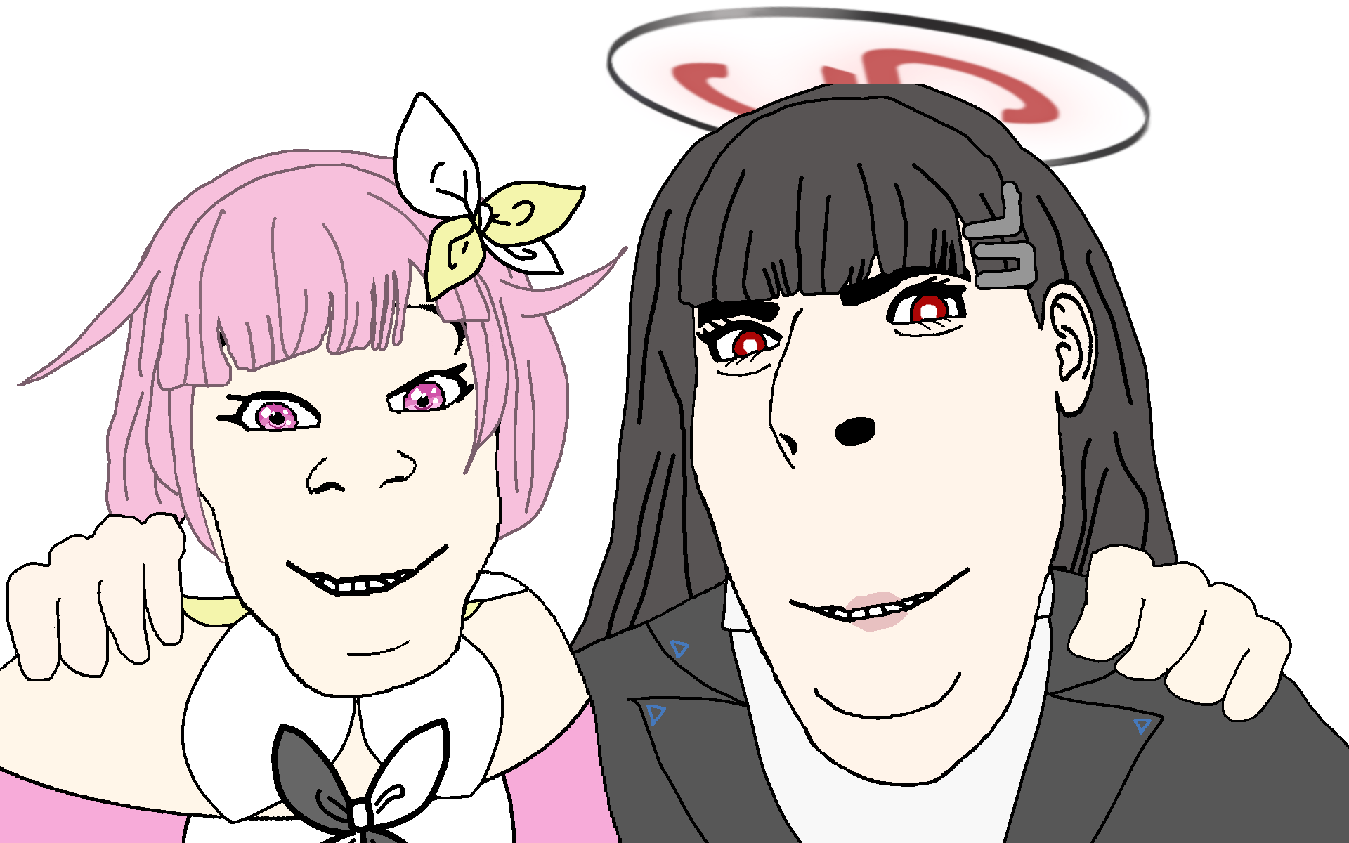 otori emu, tsukatsuki rio, cobson, feraljak, female cobson, female feraljak, wholesome feraljak, femjak, no more brother wars, foidjaks