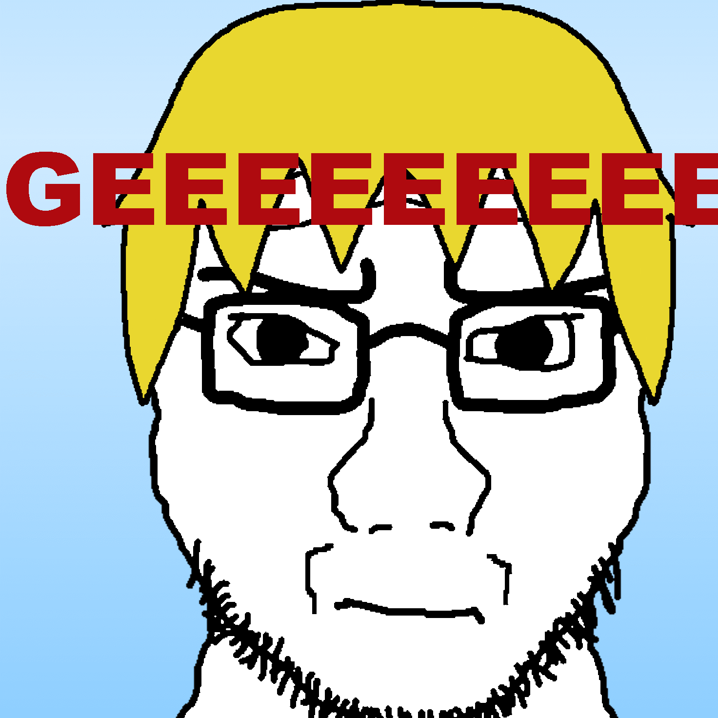 nate higgers, soyak, soyak (irritated), soyak front, aryan, natejak, 1soyjak, a10 eyes, angry, annoyed