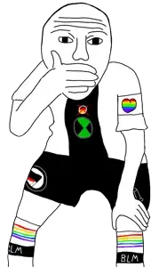 two pointing soyjaks, 2022, black lives matter, fifa, gay, germany, world cup