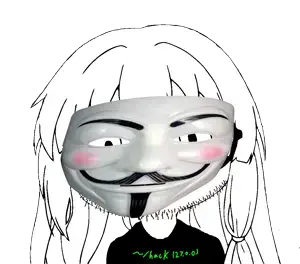 smuglet, 127.0.0.1, 1soyjak, anime, anonymous, black shirt, command line, cute, front view, glasses