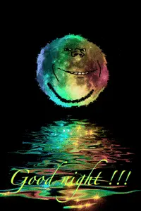 Good night gif impish ball moon.gif
