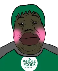 235983 - soybooru.com - 1_year_on_bald_men_with_glasses_website 1soyjak alicia all_soyteens_look_like_this award big_lips big_lips_nigger black_eyes black_skin blonde_hair blush closed_mouth fat front_view hair hunky_twink_sex.png