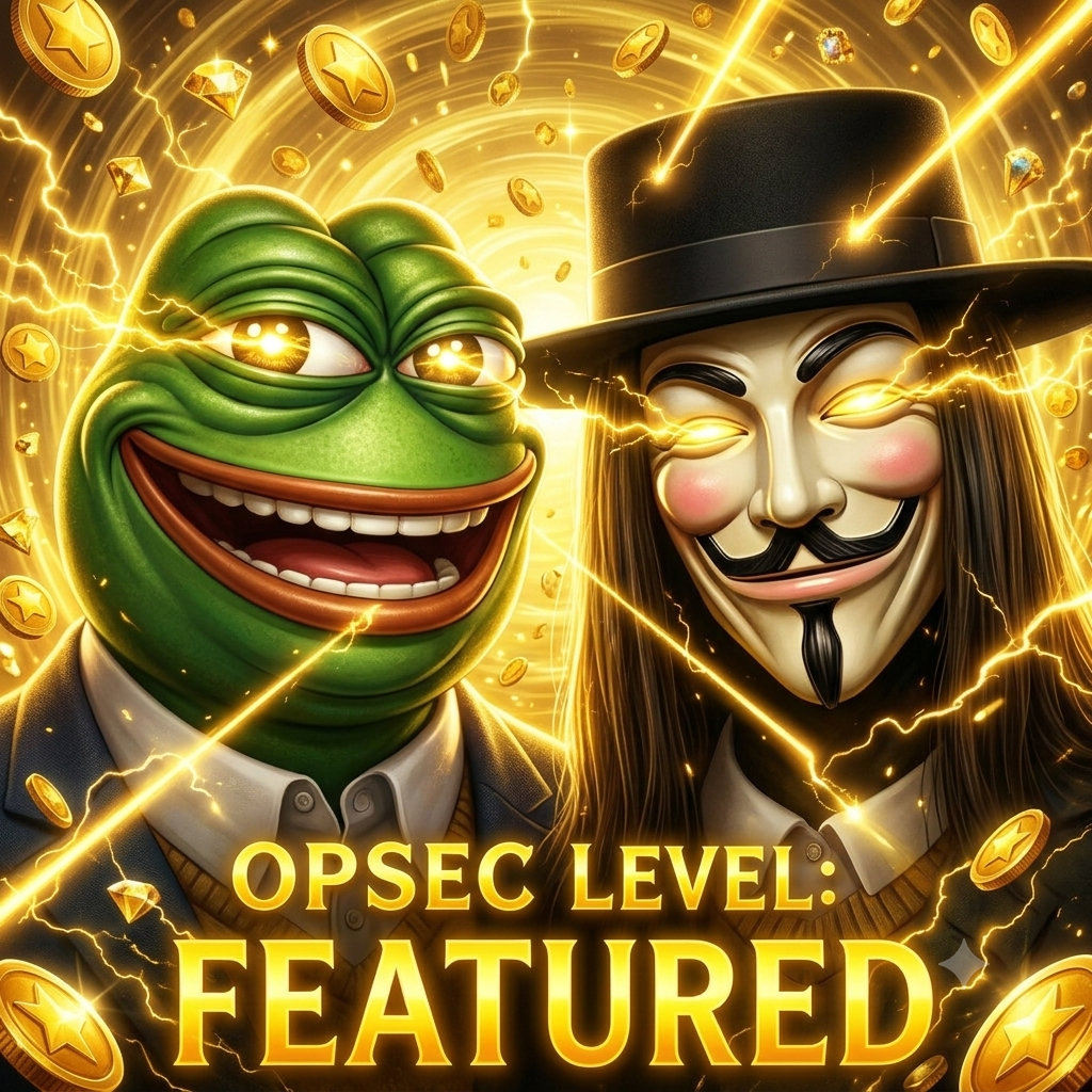 opsec demon, pepe, pepelaugh, opsec level, amphibian, animal, aura, clothes, coin, duo