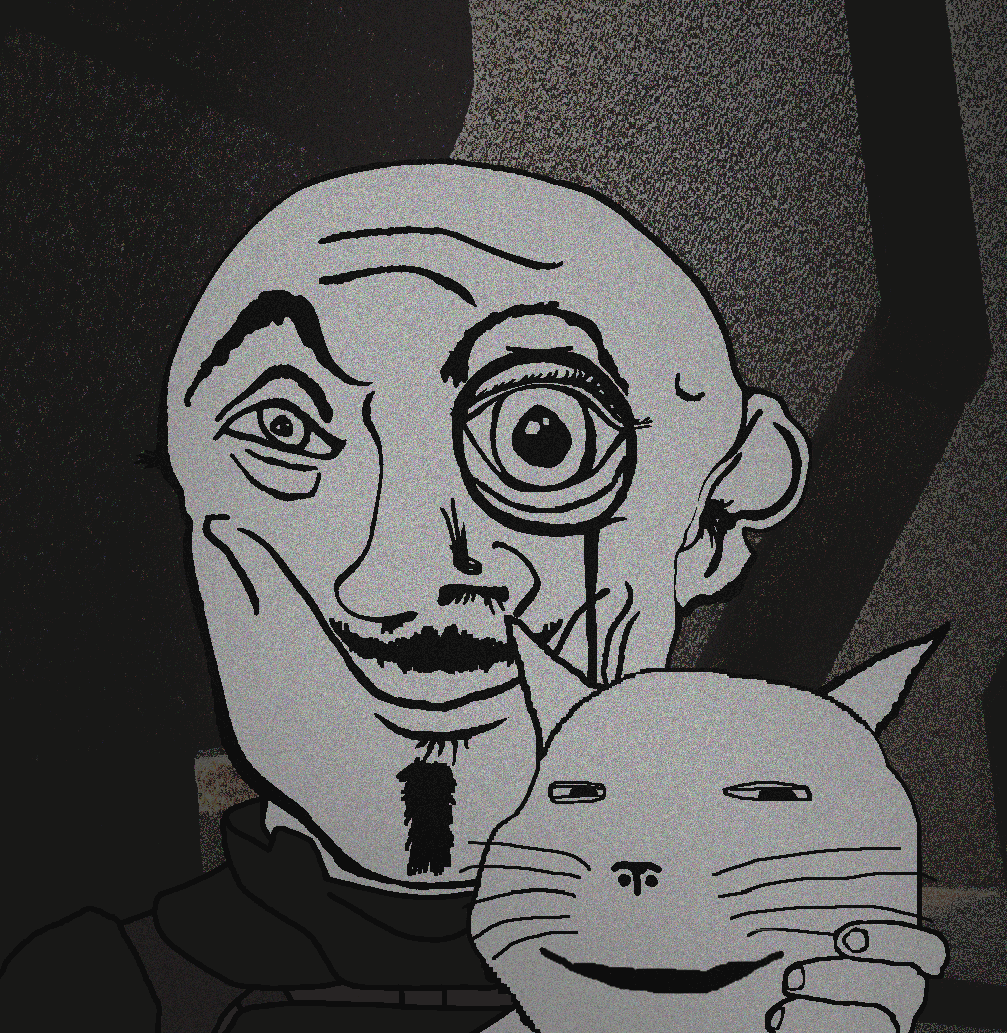 danny yn, gapejak, massjak, massmeowjak, mineral inspecteur, wholesome soyjak, /nazbol/, 1984, animal, animated