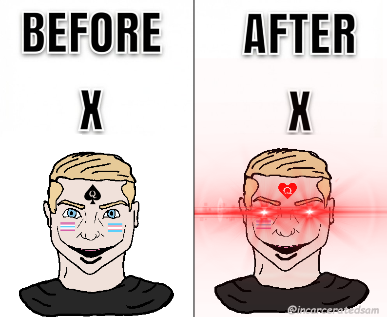 yes chad, yes mutt, 2nas, based, blonde hair, blue eyes, cumskin, cumskin excellence, femboy, front view