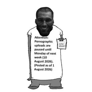 269980 - soybooru.com - 1soyjak admin bald closed_eyes crying fat forehead_lines front_view full_body full_body_rupturejak glasses holding_paper looking_at_you mustard open_mouth rupturejak skinny-1.png