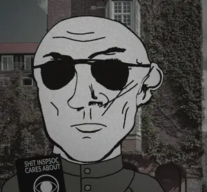 town giptonas uncolored_skin overall coverall buttons scars shaved frowning sad neutral eyebrows aviator_sunglasses bald shit_inspsoc_cares_about book holding_nothing 15.gif