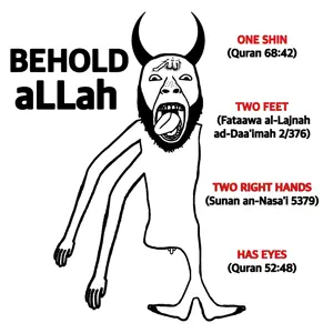 bernd, 1soyjak, allah, angry, bald, beard, black eyes, black hair, clitty, feet