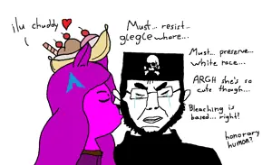 270738 - soybooru.com - 1soyjak beard black_hair black_uniform blush chud chudjak closed_eyes closed_mouth crying disgusted front_view glasses glegle hair half_body kiss lesothostoprapist long_hair looking_at_y (1).png