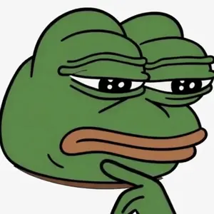 pepe, amphibian, animal, animated, bald, big red lips, closed eyes, frog, frown, green skin