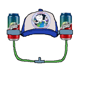 bernd, impish soyak ears, soybooru hat, accessory, blue, cap, clothes, front view, green, half open mouth