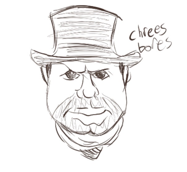 Drew Chris bores for fun