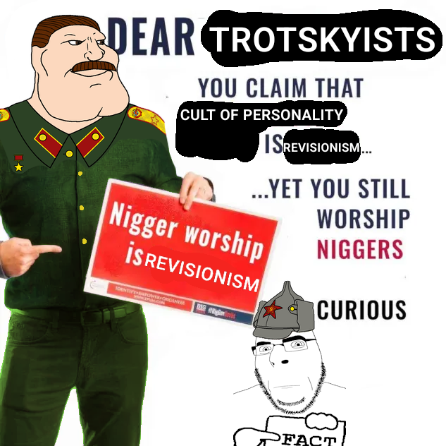 joseph stalin, cobson, meximutt, mexiaryan, 2soyjaks, brown hair, budenovka, buff, closed mouth, communism