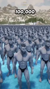 100,000 Giga Chad VS 1,000,000 Jedi ! ⚔️ Who will win  🤔.mp4