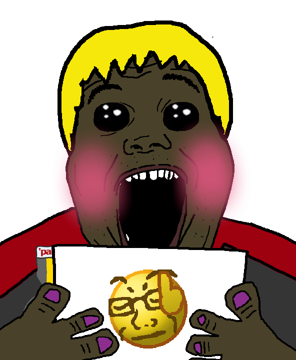 alicia, soyak, hunky twink sex machine, hunky twink sex machine, hunk reacts, nuurumoji, 2soyjaks, all soycucks are brown and trans, blonde hair, blush