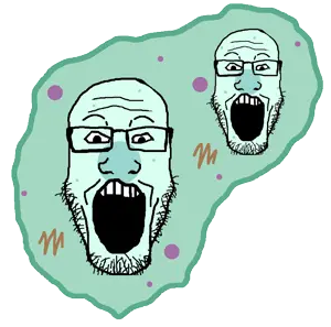 markiplier soyjak, 2soyjaks, cell, glasses, green, open mouth, science, soyjak, stubble