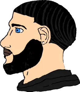 213446 - soybooru.com - aliased beard black_skin black_tradcath brown_eyes brown_skin closed_mouth clothes...air its_based_and_christpilled lips master_copy me_a_black_tradcath mustache nose template transparent_background yes_chad.png