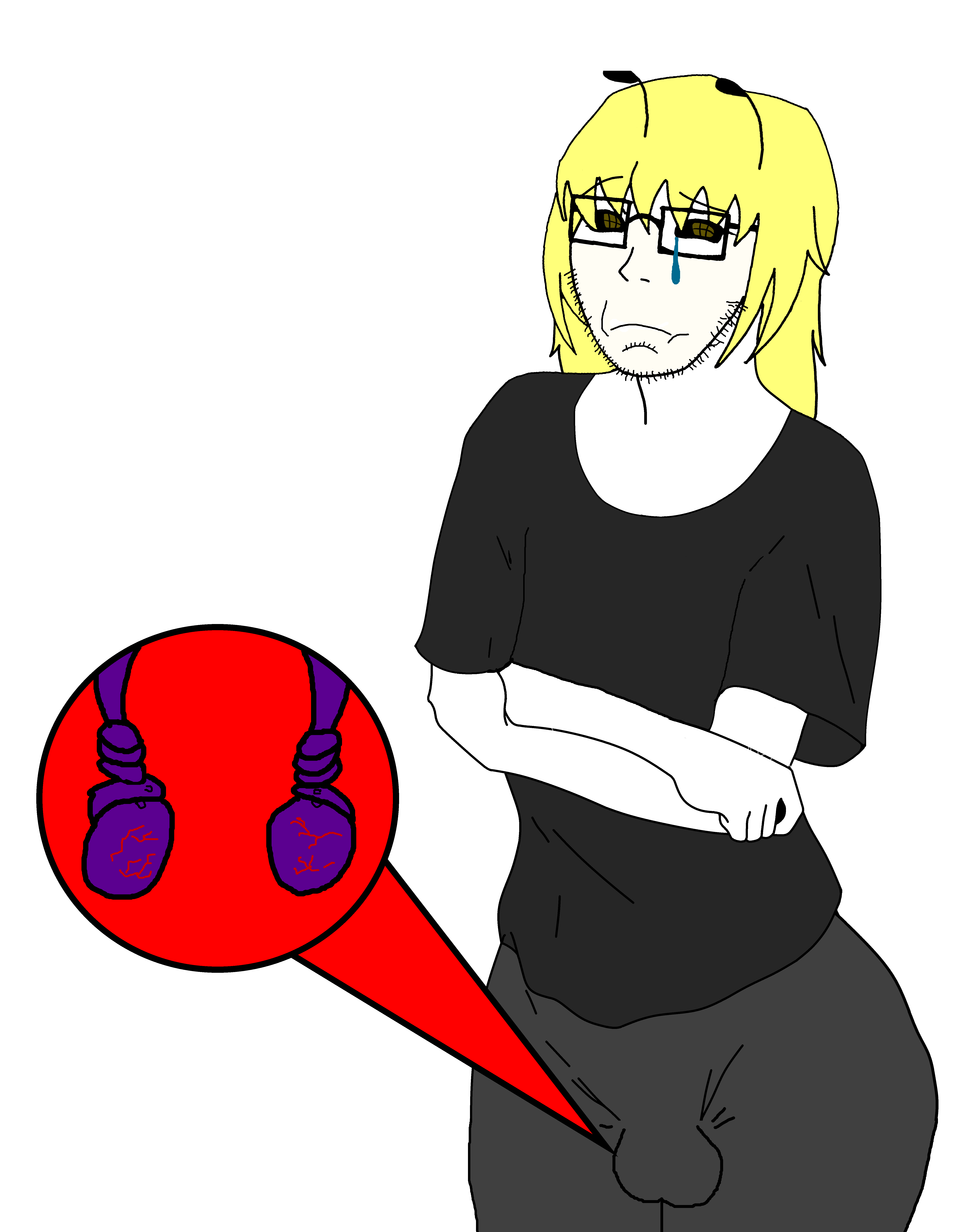 soyak, 1soyjak, animal, antenna, ass, autoandrophile, balls, big butt, black eyes, black shirt