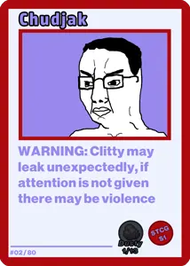 Sharty Trading Card Game: Series 1 Index number: #02 Rarity: Coal Dusty Pull chance: 1/13