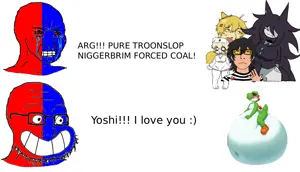 femmustard, lorna, miss circle, cobson, cryboy soyjak, soyak, female cobson, himeson, pawbson, femjak