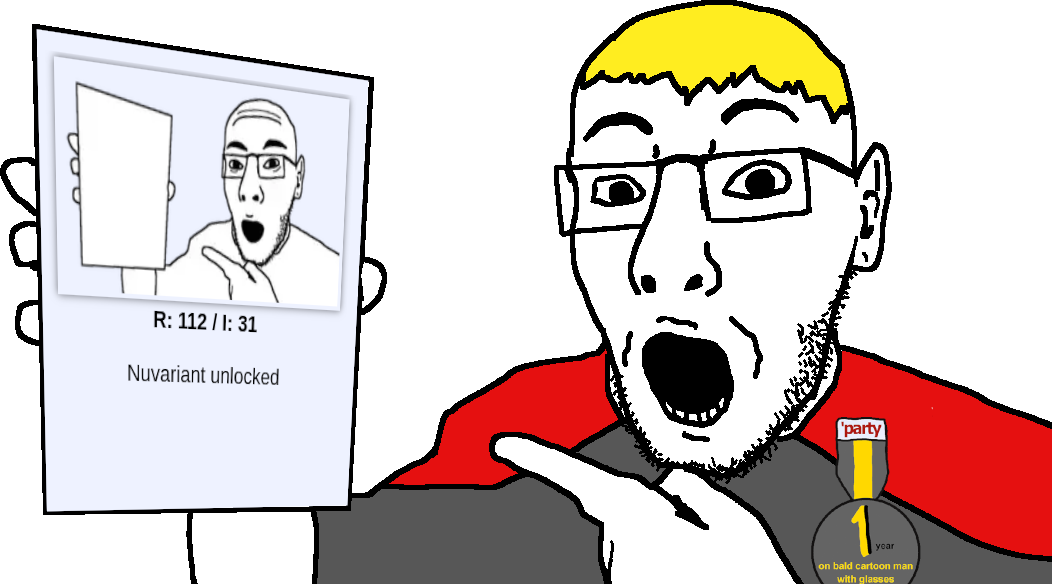 nate higgers, nubookjak, natejak, 1soyjak, arm, badge, black eyes, blonde hair, book, ear